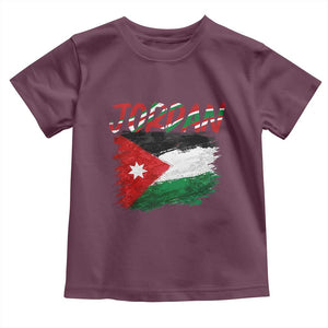 Vintage Jordan Pride Toddler T Shirt Proud Jordanian Roots Gift