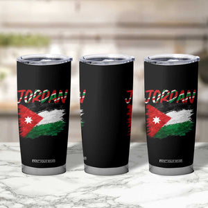 Vintage Jordan Pride Tumbler Cup Proud Jordanian Roots Gift