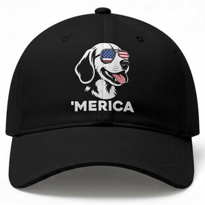 Funny Merica Beagle Lover 4th Of July Baseball Cap Patriotic Dog Gift TS12 Print Your Wear