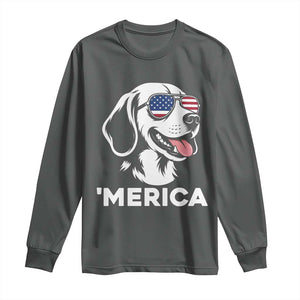 Funny Merica Beagle Lover 4th Of July Long Sleeve Shirt Patriotic Dog Gift