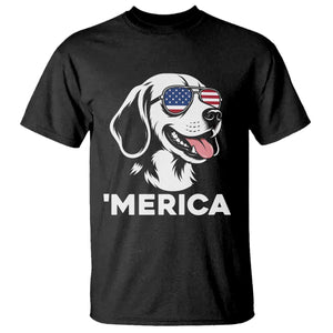 Funny Merica Beagle Lover 4th Of July T Shirt Patriotic Dog Gift