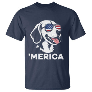 Funny Merica Beagle Lover 4th Of July T Shirt Patriotic Dog Gift