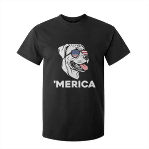 Patriotic Boxer Lover 4th Of July Dog T Shirt For Kid American Flag Merica Pride