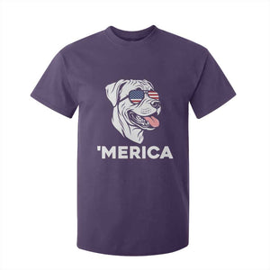 Patriotic Boxer Lover 4th Of July Dog T Shirt For Kid American Flag Merica Pride