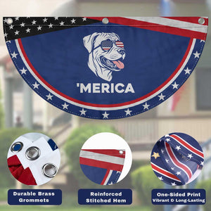 Boxer Lover 4th Of July Dog Patriotic Fan Flag American Flag Merica Pride