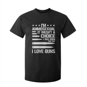 Funny Im Ammosexual T Shirt For Kid American Freedom Second Amendment
