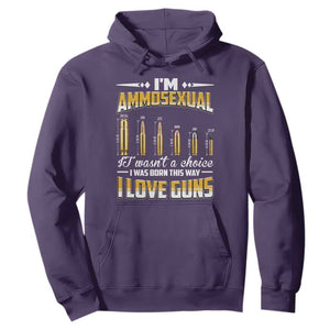 Funny Im Ammosexual Hoodie Second Amendment Patriotic Freedom Graphic