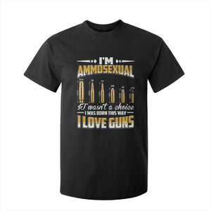 Funny Im Ammosexual T Shirt For Kid Second Amendment Patriotic Freedom Graphic