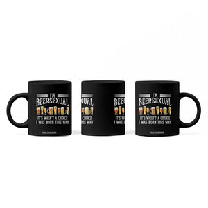 Funny Im Beersexual Coffee Mug Born This Way Beer Lover Graphic