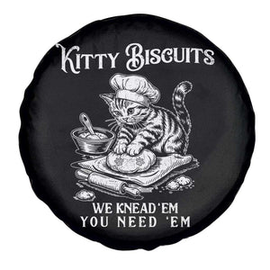 Funny Kitty Biscuits Bakery Spare Tire Cover We Knead Em You Need Em