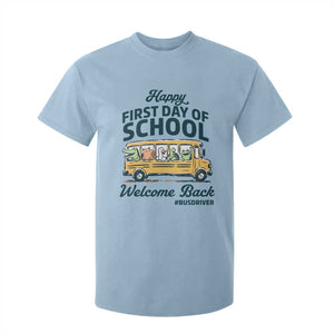 School Bus Driver Gift T Shirt For Kid Happy First Day Of School