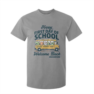School Bus Driver Gift T Shirt For Kid Happy First Day Of School