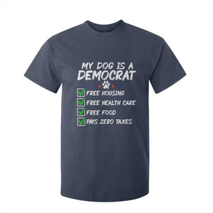 My Dog Is A Democrat T Shirt For Kid Funny Political Satire Graphic