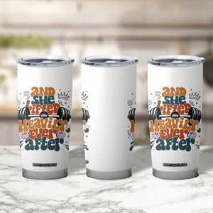 And She Lifted Heavily Ever After Tumbler Cup Funny Gym Workout Gift TS12 Print Your Wear