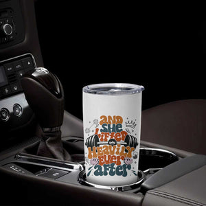 And She Lifted Heavily Ever After Tumbler Cup Funny Gym Workout Gift TS12 Print Your Wear