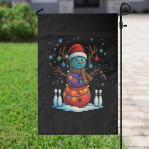Funny Bowling Christmas Garden Flag Gift For Bowler TS12 Print Your Wear