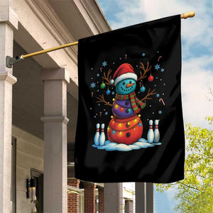 Funny Bowling Christmas Garden Flag Gift For Bowler TS12 Print Your Wear