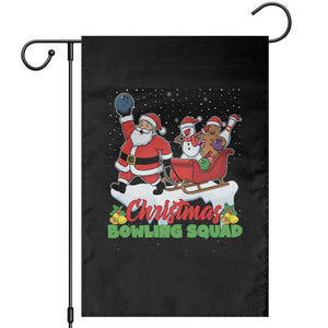 Christmas Bowling Squad Garden Flag Funny Holiday Bowler TS12 Black Print Your Wear