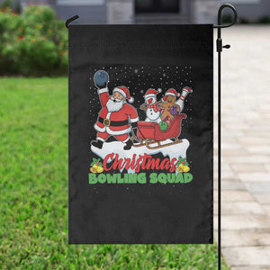 Christmas Bowling Squad Garden Flag Funny Holiday Bowler TS12 Print Your Wear