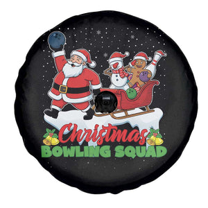 Christmas Bowling Squad Spare Tire Cover Funny Holiday Bowler TS12 Print Your Wear