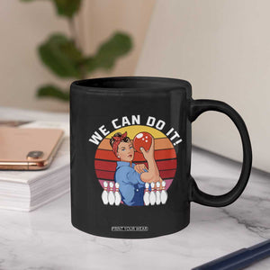 Feminist Bowling Coffee Mug We Can Do It TS12 Print Your Wear