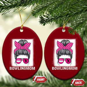 Bowling Mom Life Ceramic Ornament Funny Bowler Gift TS12 Print Your Wear