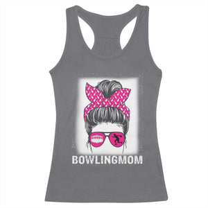Bowling Mom Life Racerback Tank Top Funny Bowler Gift TS12 Charcoal Print Your Wear