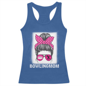 Bowling Mom Life Racerback Tank Top Funny Bowler Gift TS12 Royal Blue Print Your Wear