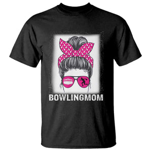 Bowling Mom Life T Shirt Funny Bowler Gift TS12 Black Print Your Wear