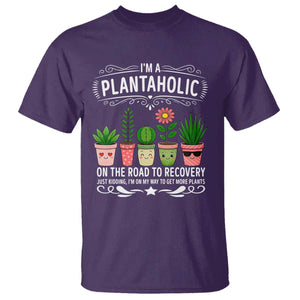 Funny Plantaholic T Shirt Im On My Way To Get More Plants TS12 Purple Print Your Wear