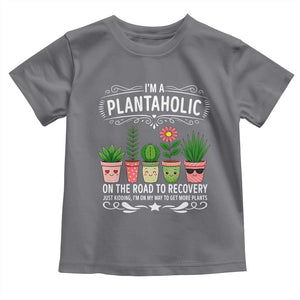 Funny Plantaholic Toddler T Shirt Im On My Way To Get More Plants TS12 Charcoal Print Your Wear