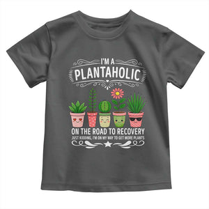 Funny Plantaholic Toddler T Shirt Im On My Way To Get More Plants TS12 Dark Heather Print Your Wear