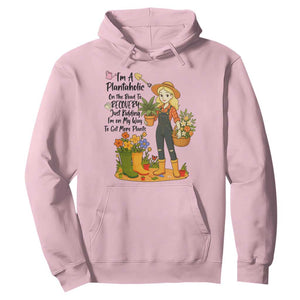 Plantaholic Hoodie Im On My Way To Get More Plants TS12 Light Pink Print Your Wear