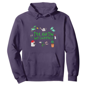 I Will Be In My Office Hoodie Funny Gift For Gardener TS12 Purple Print Your Wear