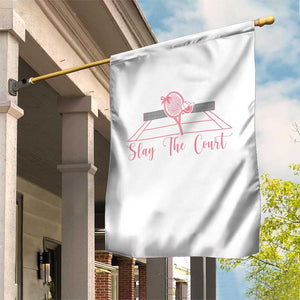 Slay The Court Tennis Girl Garden Flag Gift For Sport Lover TS12 Print Your Wear