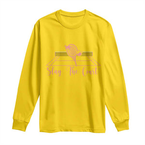 Slay The Court Tennis Girl Long Sleeve Shirt Gift For Sport Lover TS12 Daisy Print Your Wear