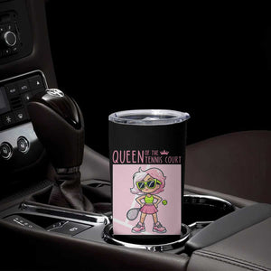 Queen Of The Court Tumbler Cup Funny Tennis Player Gift For Women TS12 Print Your Wear