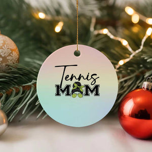 Funny Tennis Player Gift For Tennis Mom Ceramic Ornament TS12 1pc Pastel Print Your Wear
