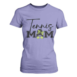 Funny Tennis Player Gift For Tennis Mom T Shirt For Women TS12 Violet Print Your Wear