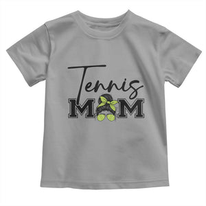 Funny Tennis Player Gift For Tennis Mom Toddler T Shirt TS12 Sport Gray Print Your Wear