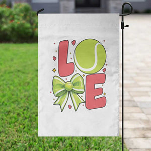 Love With A Tennis Ball Garden Flag Valentines Day Gift TS12 Print Your Wear