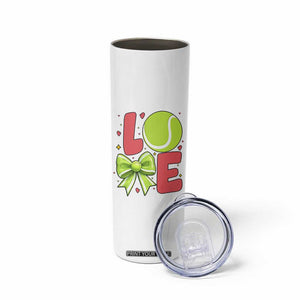 Love With A Tennis Ball Skinny Tumbler Valentines Day Gift TS12 Print Your Wear