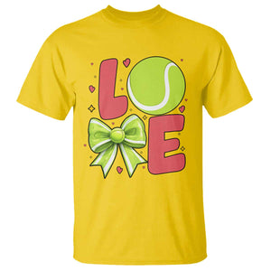 Love With A Tennis Ball T Shirt Valentines Day Gift TS12 Daisy Print Your Wear