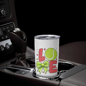 Love With A Tennis Ball Tumbler Cup Valentines Day Gift TS12 Print Your Wear
