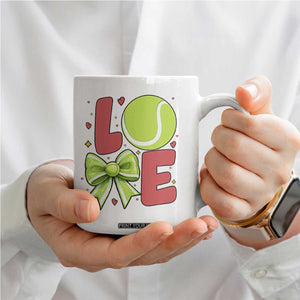 Love With A Tennis Ball Coffee Mug Valentines Day Gift TS12 Print Your Wear