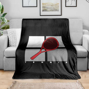 Tennis Obsession Throw Blanket Vintage Sports Lover Gift TS12 Print Your Wear