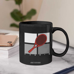 Tennis Obsession Coffee Mug Vintage Sports Lover Gift TS12 Print Your Wear