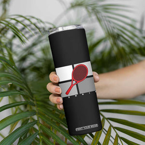 Tennis Obsession Skinny Tumbler Vintage Sports Lover Gift TS12 Print Your Wear