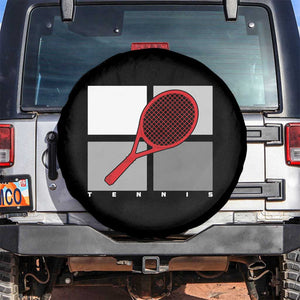 Tennis Obsession Spare Tire Cover Vintage Sports Lover Gift TS12 No hole Black Print Your Wear