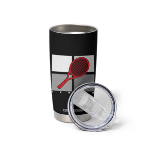 Tennis Obsession Tumbler Cup Vintage Sports Lover Gift TS12 Print Your Wear
